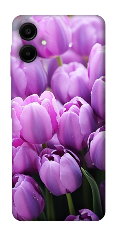 Чехол на Samsung Galaxy A07 Фиолетовые тюльпаны фото 1 из 1