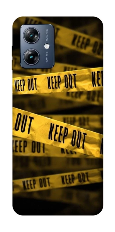 Чохол на Motorola Moto G54 Power keep out фото 1 з 1