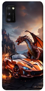 Чохол на Samsung Galaxy A41 Сar and dragon фото 1 з 1