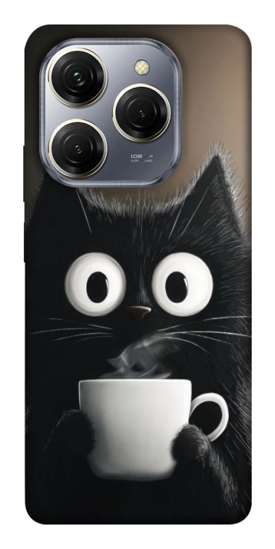 Чохол на TECNO Spark 20 Pro morning cat фото 1 з 1