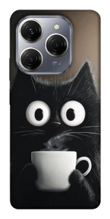 Чехол на TECNO Spark 20 Pro morning cat фото 1 из 1