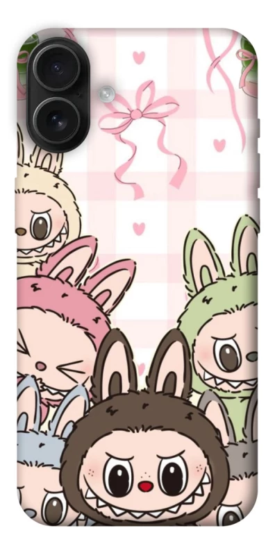 Чохол на Apple iPhone 16 Plus All Labubu 2 фото 1 з 1