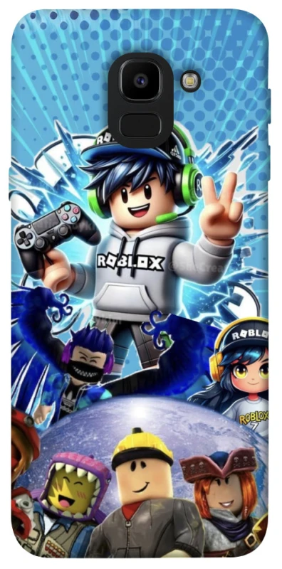 Чохол на Samsung J600F Galaxy J6 (2018) Roblox collage ver.3 фото 1 з 1
