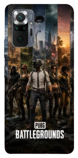 Чехол на Xiaomi Redmi Note 10 Pro PUBG фото 1 из 1