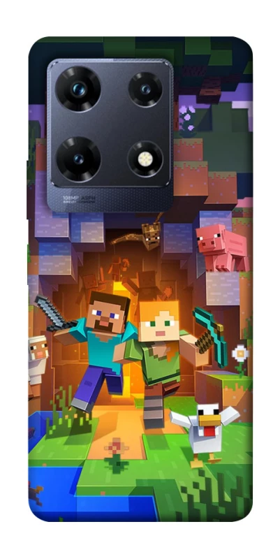 Чехол на Infinix Note 30 Pro Minecraft game фото 1 из 1