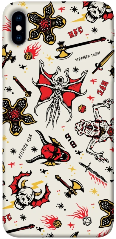 Чохол на Apple iPhone XS Max (6.5") Stranger Things ver.2 фото 1 з 1