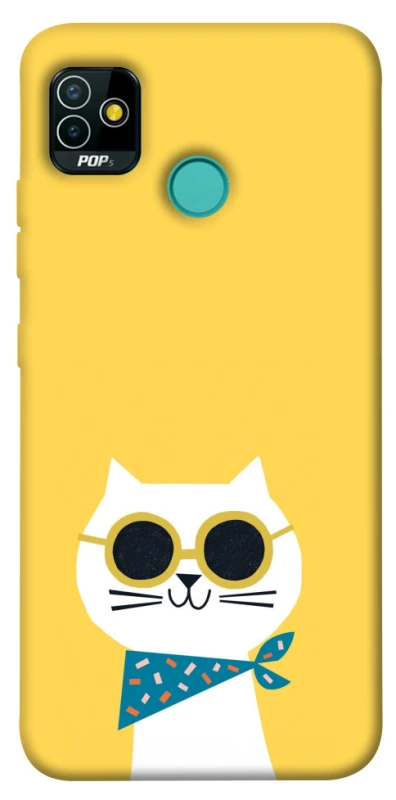 Чехол на TECNO POP 5 Кот-муркот фото 1 из 1