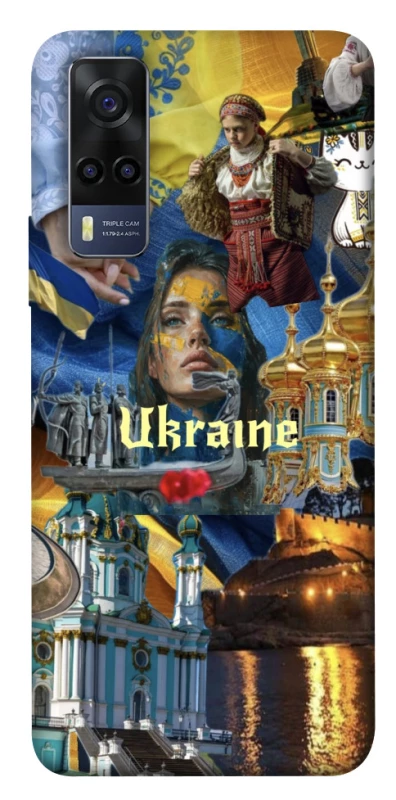 Чохол на Vivo Y53s Ukraine style ver.3 фото 1 з 1