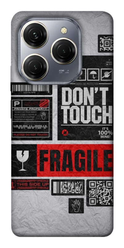 Чехол на TECNO Spark 20 Pro Don't touch фото 1 из 1