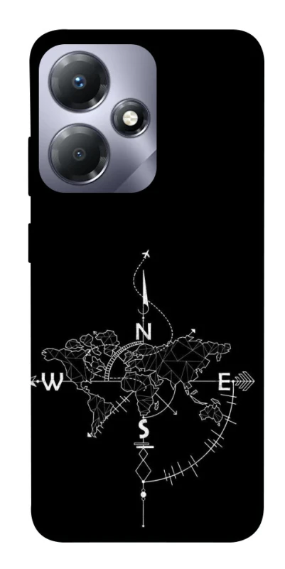 Чохол на Infinix Hot 30 Play Travel Map фото 1 з 1