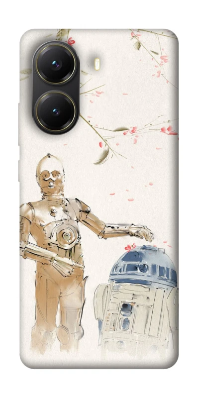 Чохол на Xiaomi Poco X7 Pro Star Wars robots фото 1 з 1