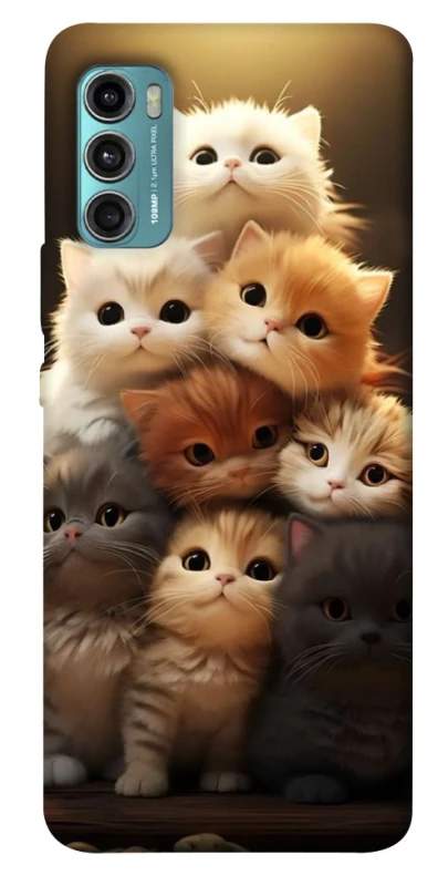 Чехол на Motorola Moto G60 Чехол Kittie Love v2 фото 1 из 1