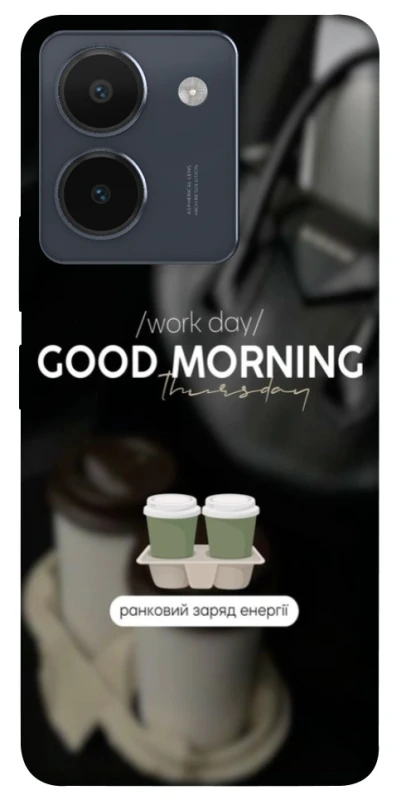 Чохол на Vivo Y36 Thursday coffee фото 1 з 1