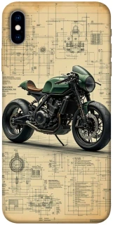 Чохол на Apple iPhone X (5.8") Bike model фото 1 з 1