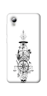 Чехол на ZTE Blade A3 (2019) Tattoo ver.7 фото 1 из 1