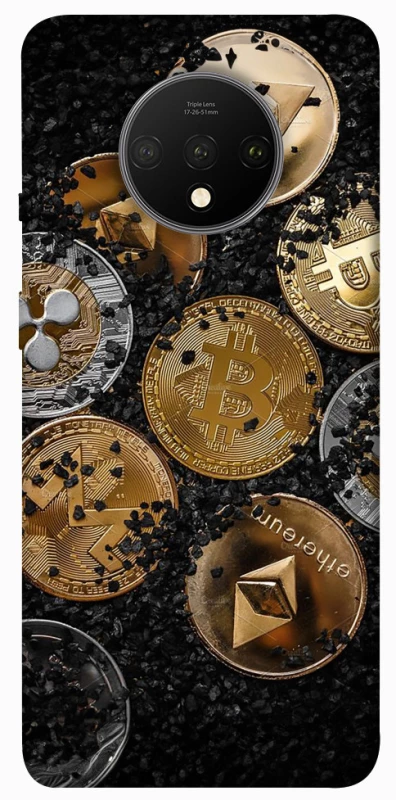 Чехол на OnePlus 7T Many coins v2 фото 1 из 1