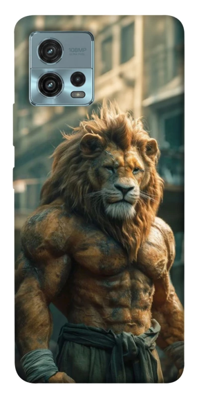 Чохол на Motorola Moto G72 Лев фото 1 з 1