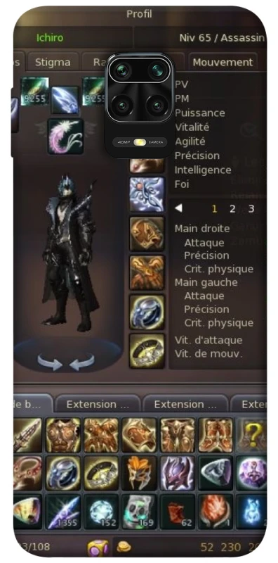 Чехол на Xiaomi Redmi Note 9s / Note 9 Pro / Note 9 Pro Max Character Menu ver.1 фото 1 из 1