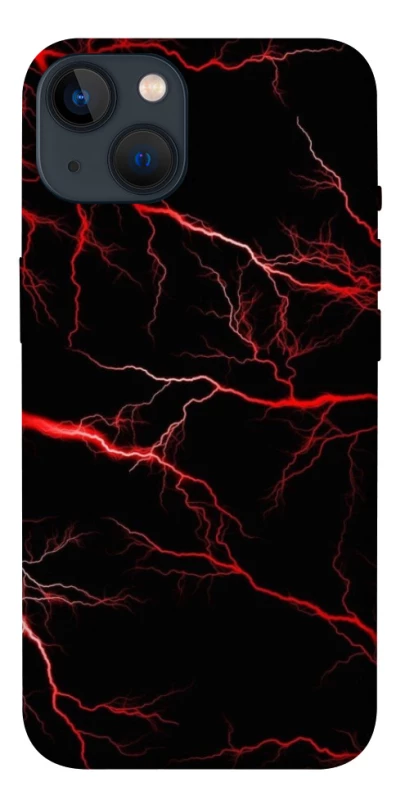 Чехол на Apple iPhone 13 (6.1") Красная молния фото 1 из 1