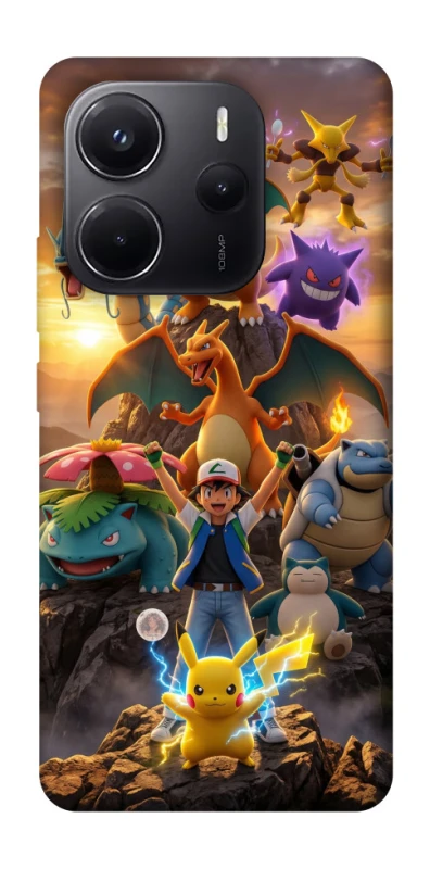 Чехол на Xiaomi Redmi Note 14 5G Pokemon фото 1 из 1