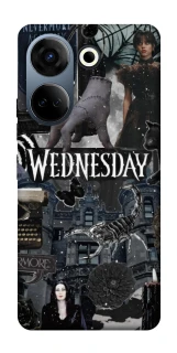 Чехол на TECNO Camon 20 Pro (CK7n) Wednesday Collage ver.2 фото 1 из 1