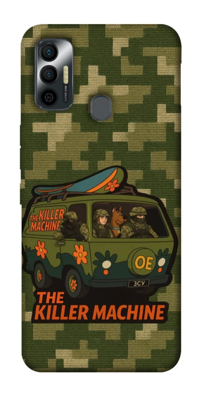 Чохол на TECNO Spark 7 Funny machine фото 1 з 1