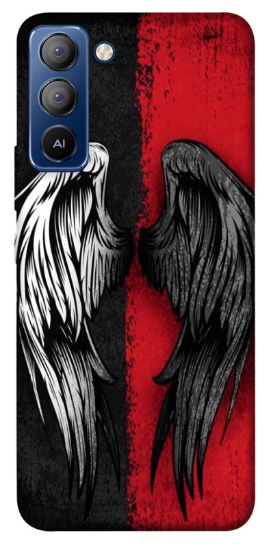 Чехол на TECNO Pop 5 LTE Angel and Devil фото 1 из 1