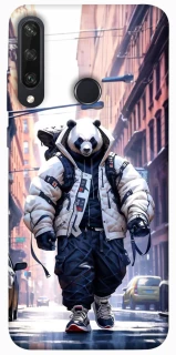 Чохол на Huawei Y6p Панда кур'єр фото 1 з 1