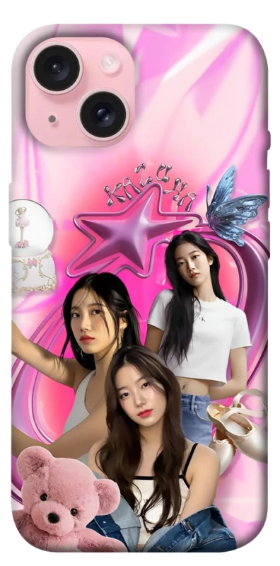 Чехол на Apple iPhone 15 (6.1") Kazuha - LE SSERAFIM фото 1 из 1