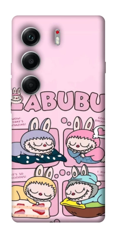 Чохол на Tecno Camon 40 Labubu Dreams Collage фото 1 з 1