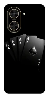 Чехол на Xiaomi Poco C71 Black Cards фото 1 из 1