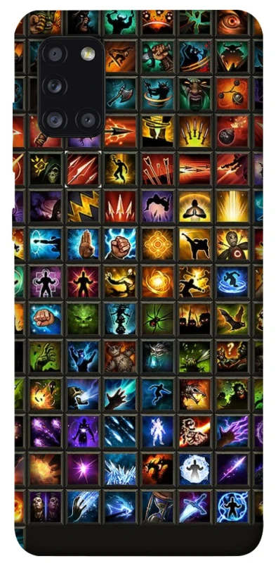 Чохол на Samsung Galaxy A31 Abilities menu ver.3 фото 1 з 1