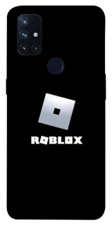 Чехол на OnePlus Nord N10 5G Roblox logo black фото 1 из 1