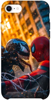 Чохол на Apple iPhone SE (2020) Venom vs Spiderman фото 1 з 1