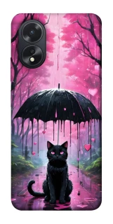 Чохол на Oppo A38 Black cat фото 1 з 1