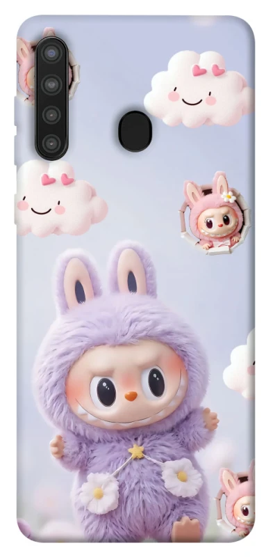 Чохол на Samsung Galaxy A21 Labubu & clouds фото 1 з 1