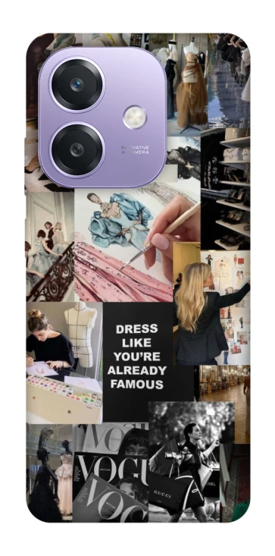 Чохол на Oppo A3X Fashion collage ver.11 фото 1 з 1
