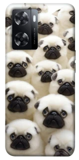 Чехол на Oppo A57s Doggy Pug Love фото 1 из 1