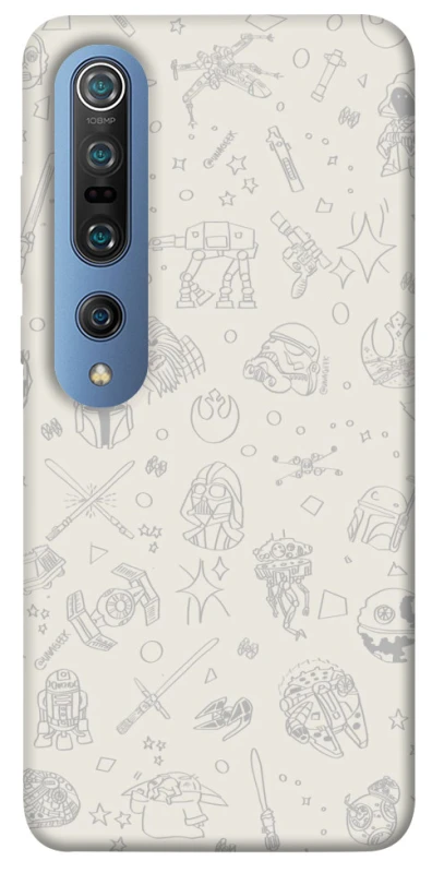 Чохол на Xiaomi Mi 10 / Mi 10 Pro Star Wars background ver.1 фото 1 з 1