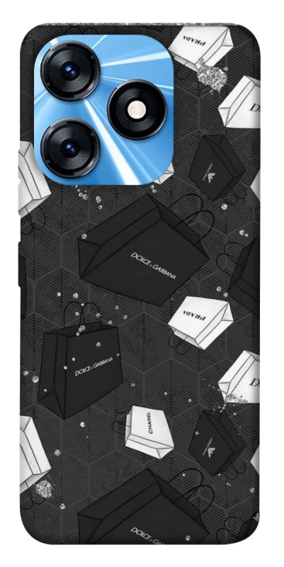 Чехол на TECNO Spark 10 Fashion collage ver.3 фото 1 из 1