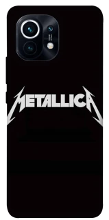 Чехол на Xiaomi Mi 11 Metallica logo фото 1 Чехол на Xiaomi Mi 11 Metallica logo фото 1 из 1