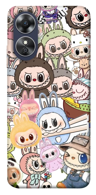 Чехол на Oppo A17 All Labubus фото 1 из 1