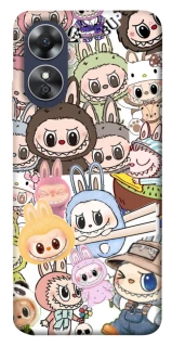 Чехол на Oppo A17 All Labubus фото 1 из 1