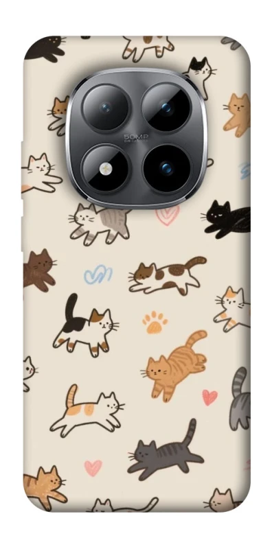 Чохол на Xiaomi Redmi Note 15 Pro 5G Cat style ver.2 фото 1 з 1