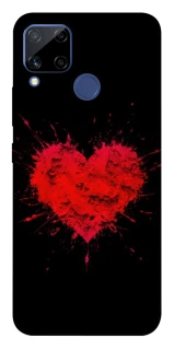 Чехол на Realme C15 Splash heart фото 1 из 1