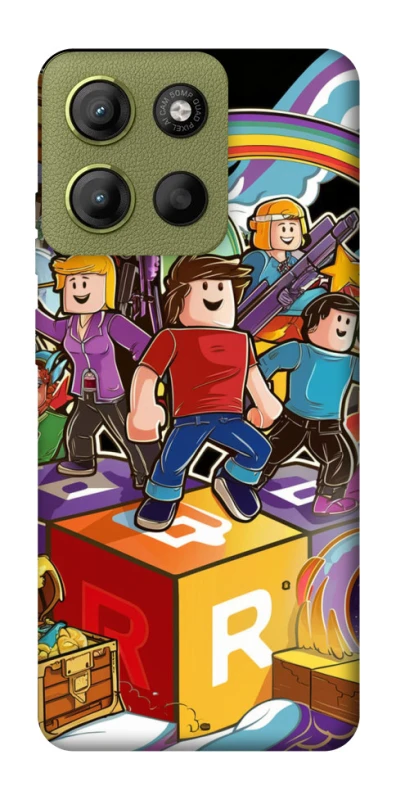 Чехол на Motorola Moto G15 4G Roblox family фото 1 из 1