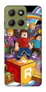 Чехол на Motorola Moto G15 4G Roblox family фото 1 из 1