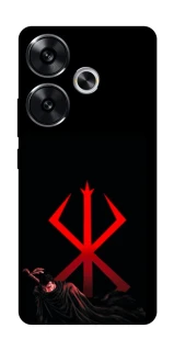 Чехол на Xiaomi Poco F6 Berserk Red Logo фото 1 из 1