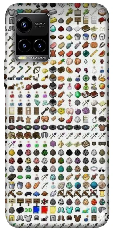 Чохол на Vivo Y21 / Y33s Minecraft v2 фото 1 з 1