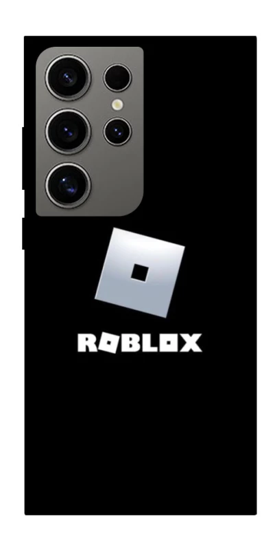 Чохол на Samsung Galaxy S24 Ultra Roblox logo black фото 1 з 1